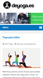 Mobile Screenshot of deyoga.es